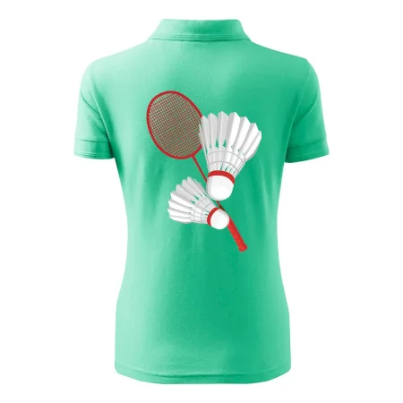 Badminton - pálka a košík