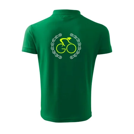 GO cyklista (fluo potisk)