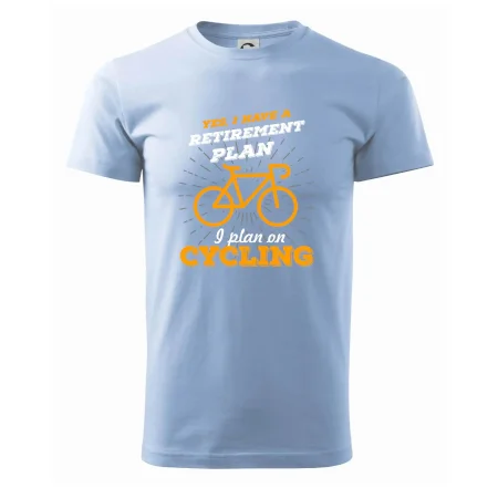 Oranžové kolo - Yes, I have a retirement plan, I plan on cycling
