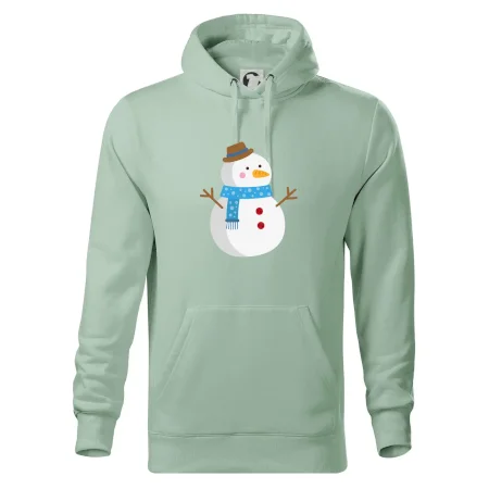 Sněhulák se šálou