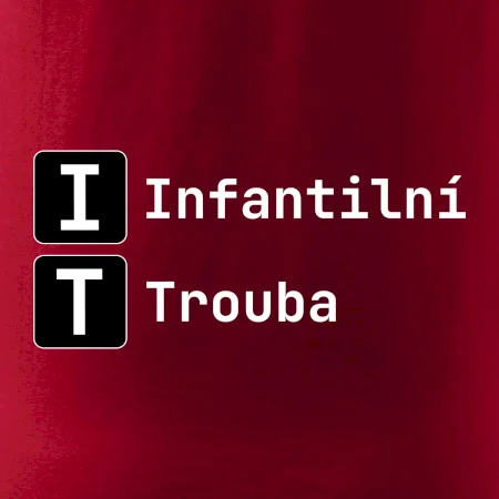 IT Nápis Infantilní Trouba