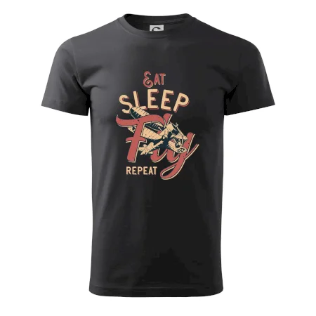 Eat Sleep Fly Repeat letadlo