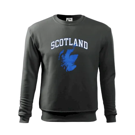 Scotland nápis s mapou