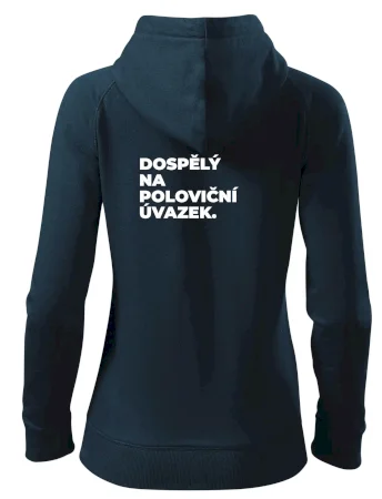 DOSPĚLÝ NA POLOVIČNÍ ÚVAZEK.