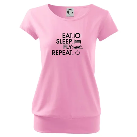 Eat sleep fly repeat