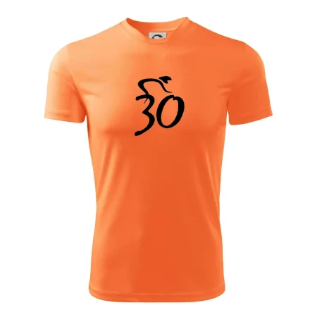 Cyklista slaví třicítku (30)
