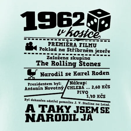 1962 v kostce
