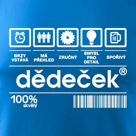 Čárový kód dědeček