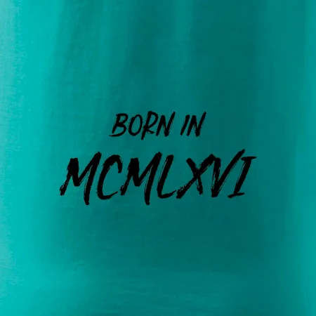 Born in - Římské číslo 1966