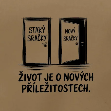 Dveře  - starý sračky - nový sračky