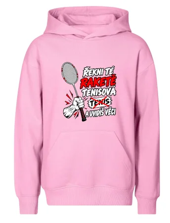 Badmintonová raketa není tenisová