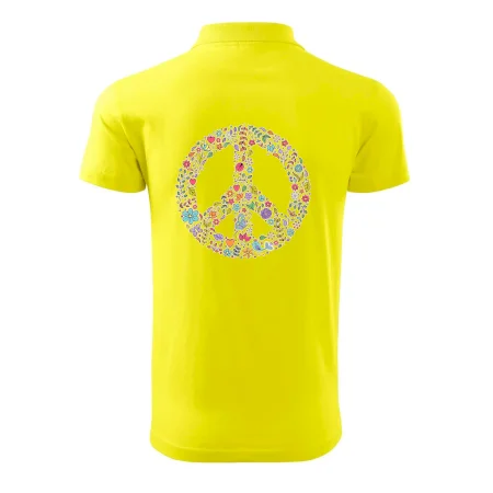 Peace symbol lístečky
