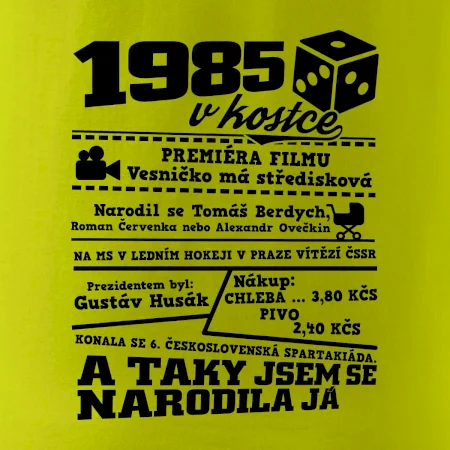 1985 v kostce