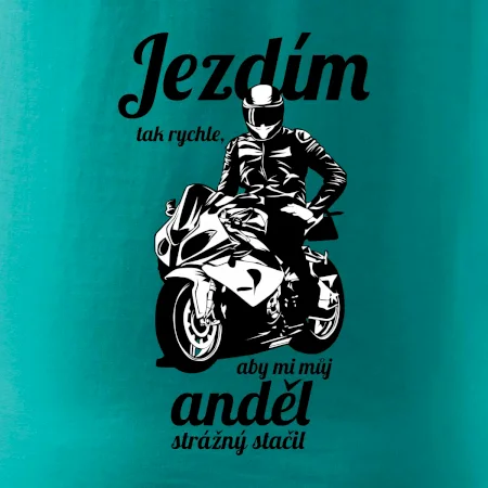 Silniční motorka - jezdím tak rychle, aby mi můj anděl strážný stačil