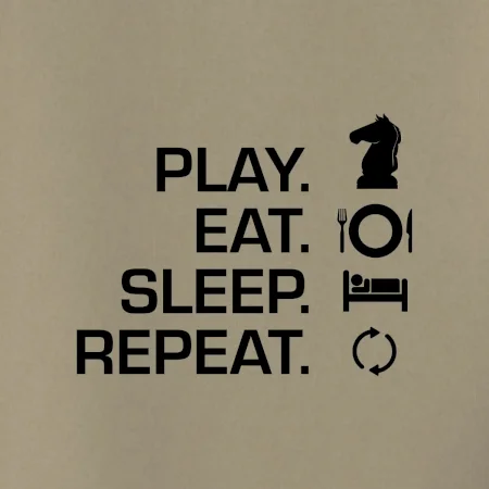Eat sleep play - šachy