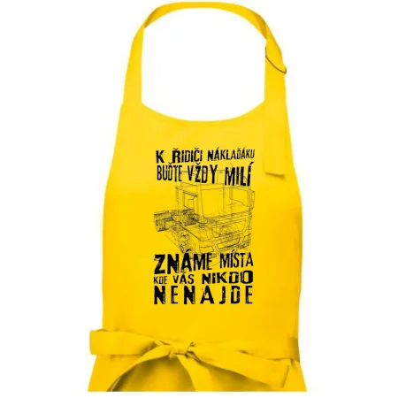 K řidiči náklaďáku buďte vždy milý