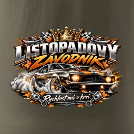 Listopadový závodník rychlost má v krvi