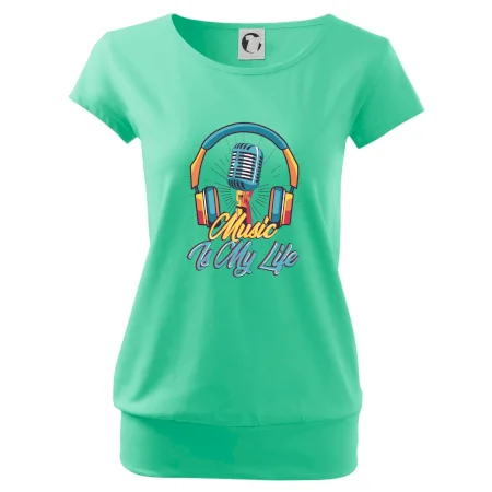 Music is my life sluchátka