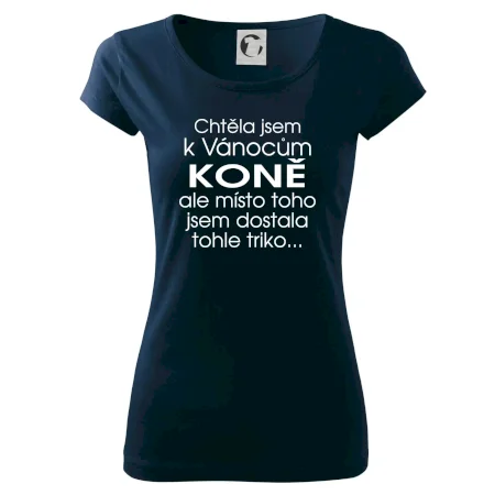 Chtěla jsem k Vánocům koně