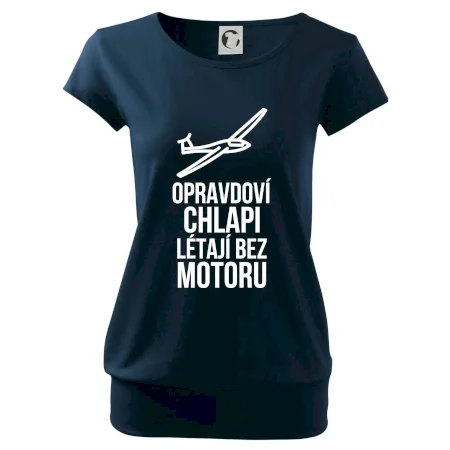 Opravdovi chlapi létají bez motoru