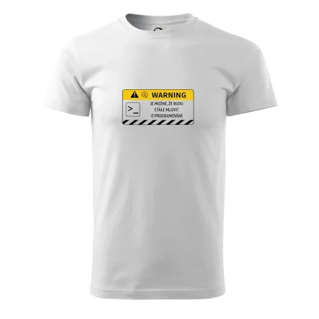 Warning - Je možné, že budu  mluvit o programování
