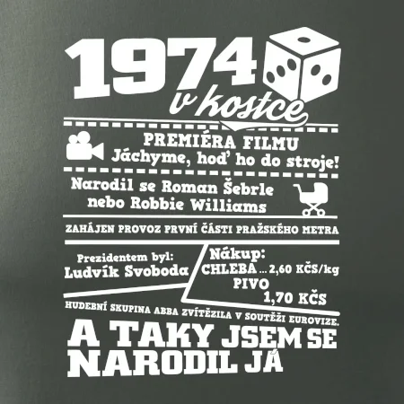 1974 v kostce