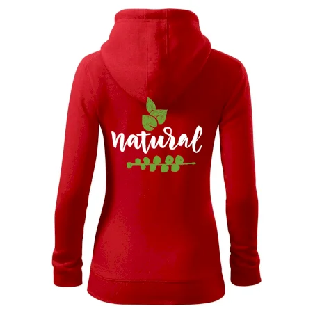 Natural - nápis v listech
