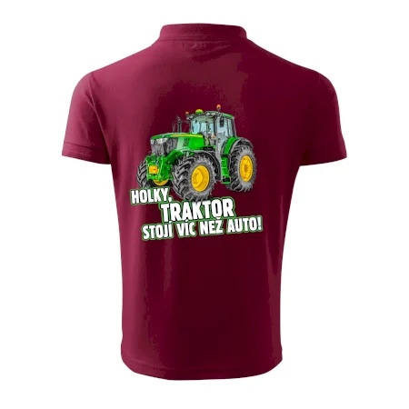 Holky, traktor stojí víc než auto