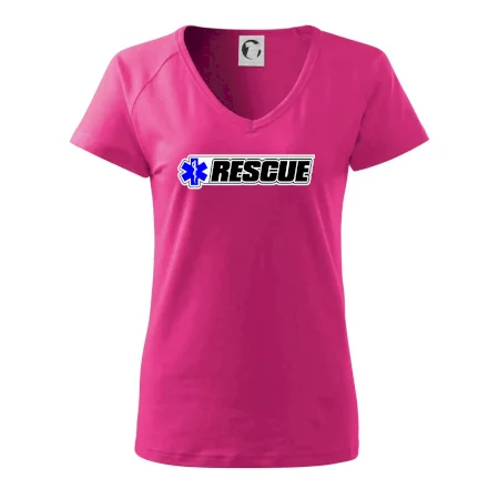 Záchranář rescue kříž modrý