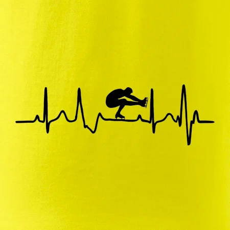 EKG lední brusle