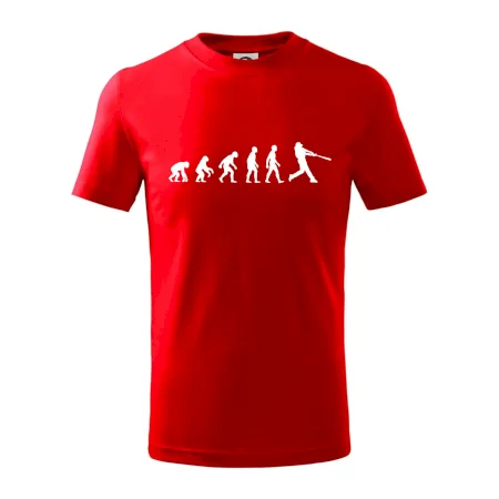 Evoluce baseball pálkař odpal