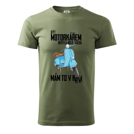Být motorkářem nebyla moje volba skútr