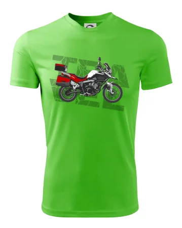 Cestovní enduro červená