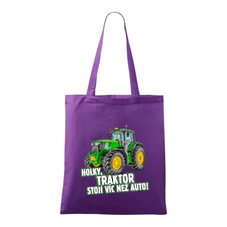 Holky, traktor stojí víc než auto
