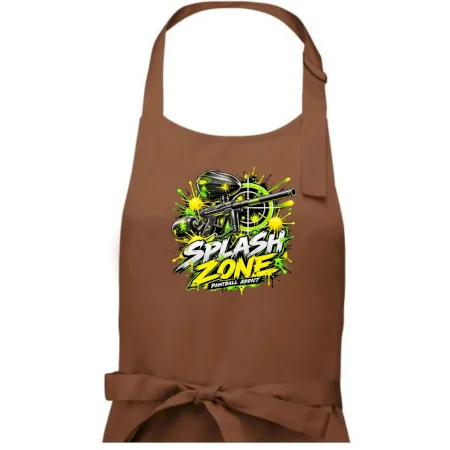 Neonový zásah splash zone paintball