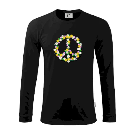 Peace symbol kopretiny