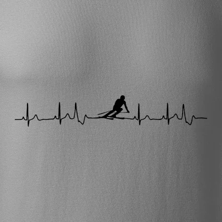 Lyžař EKG