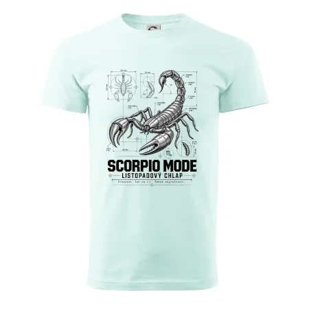 Listopadový štír technický nákres scorpio mode