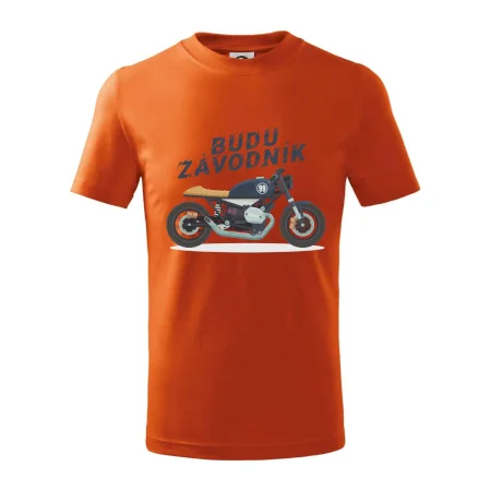 Budu závodník  modrý cafe racer