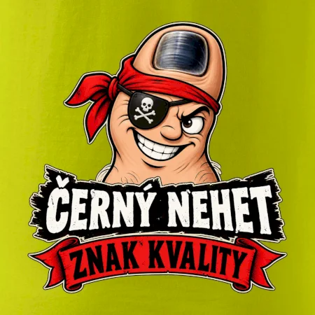 Běžecký černý nehet znak kvality