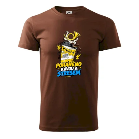 Poháněno kávou a stresem