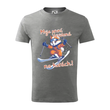 Moje první dovolená na horách oranžová liška