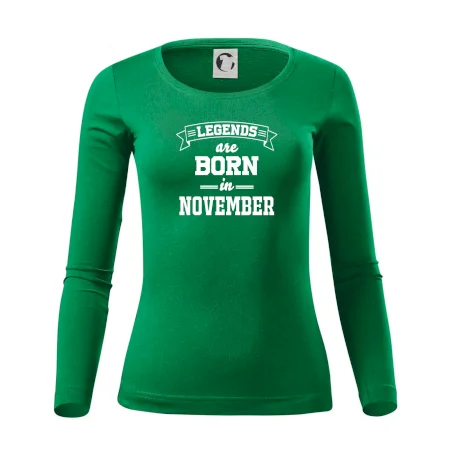 Legends are born in November