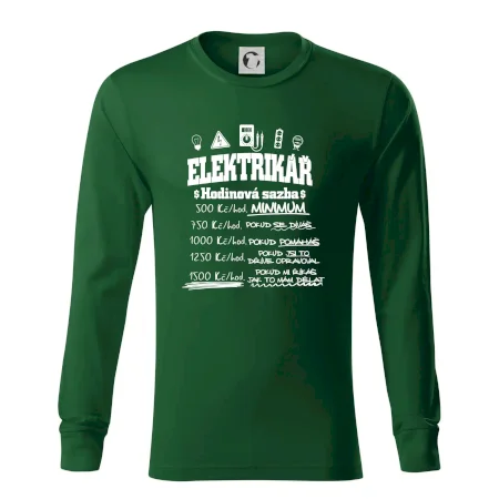Elektrikář hodinová sazba