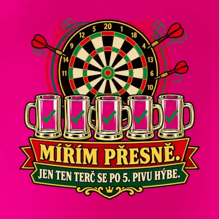 Mířím přesně, jen ten terč se hýbe
