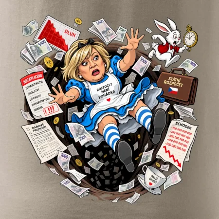 Alenka v říši dluhů padá do peněžní díry