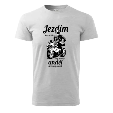 Silniční motorka - jezdím tak rychle, aby mi můj anděl strážný stačil