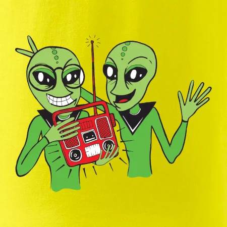 Ufo a rádio (Pecka design)