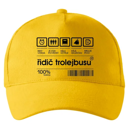Čárový kód -  Řidič trolejbusu