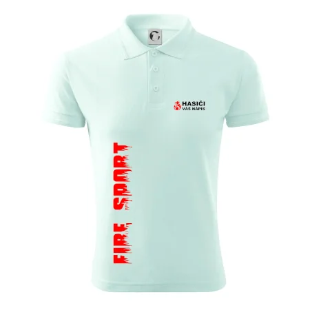 Hasiči (oheň,  Firesport, název sboru - vlastní nápis)